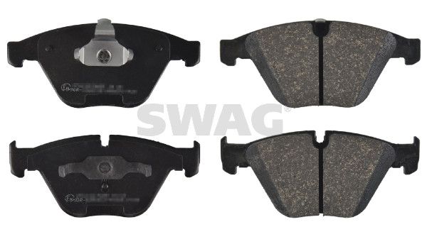 Levně Sada brzdových destiček, kotoučová brzda SWAG 20 91 6433
