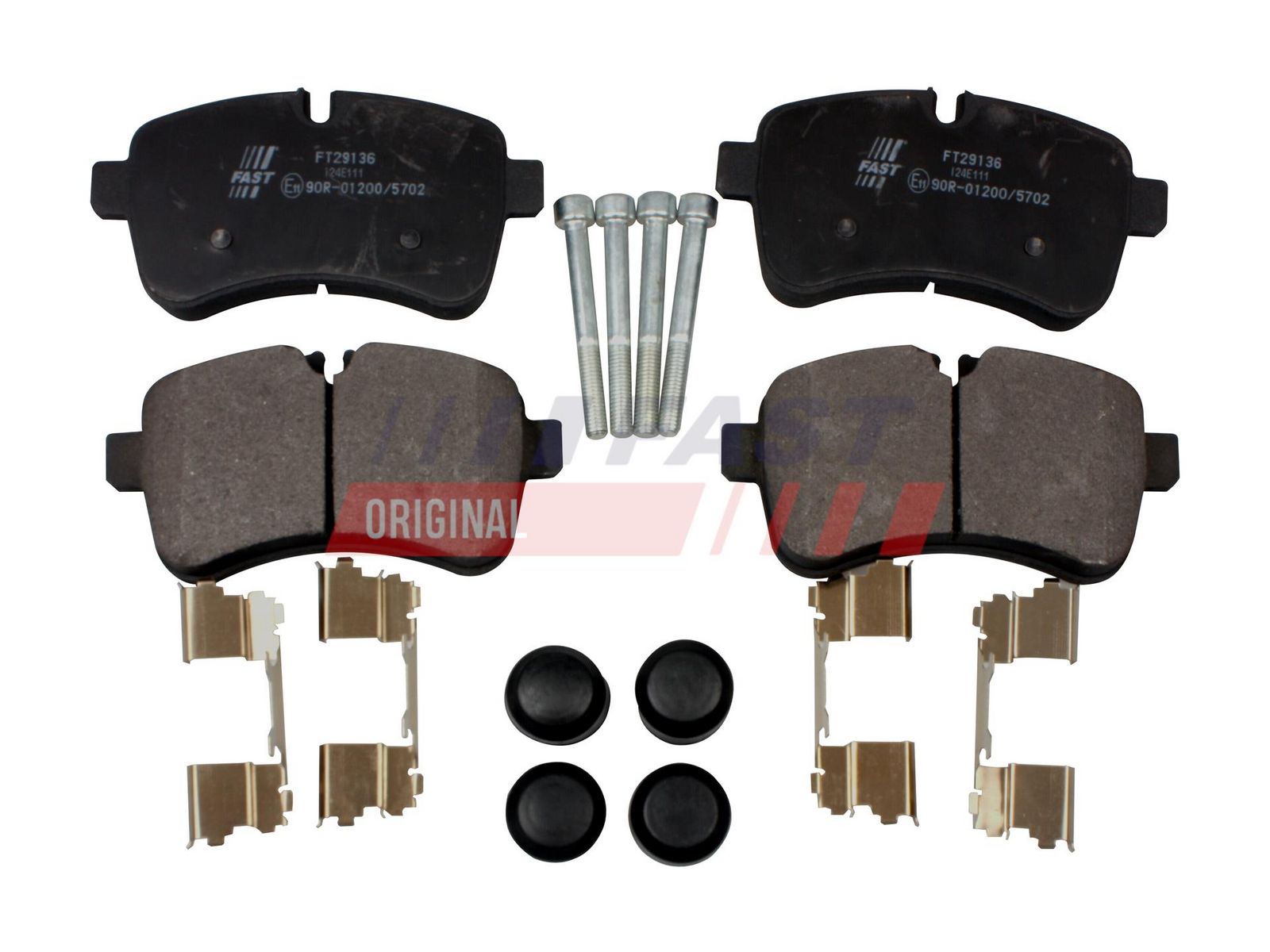 set placute frana,frana disc FAST FT29136