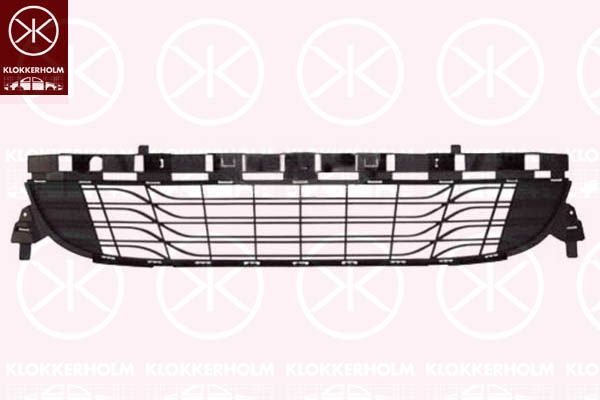 Kratka wentylacyjna, zderzak KLOKKERHOLM 6043910