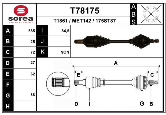 Planetara EAI T78175