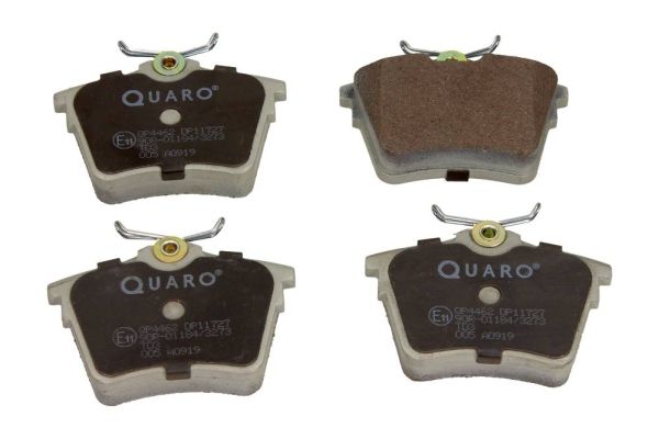 Sada brzdových platničiek kotúčovej brzdy QUARO QP4462