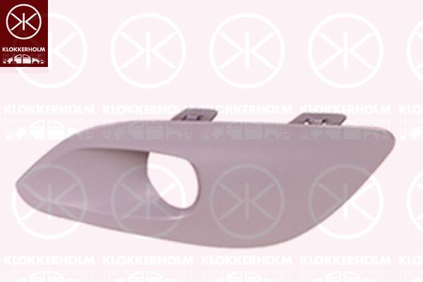 Kratka wentylacyjna, zderzak KLOKKERHOLM 5528913