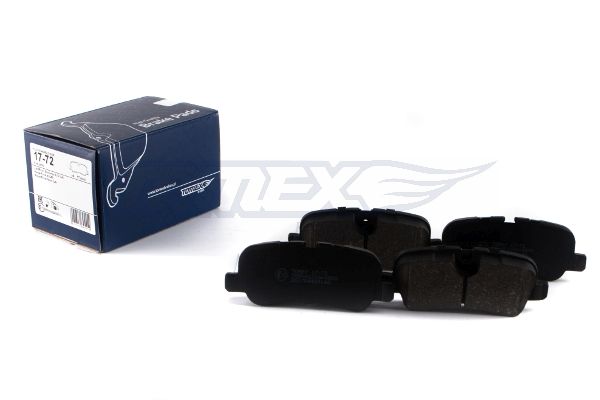 Levně Sada brzdových destiček, kotoučová brzda TOMEX Brakes 17-72