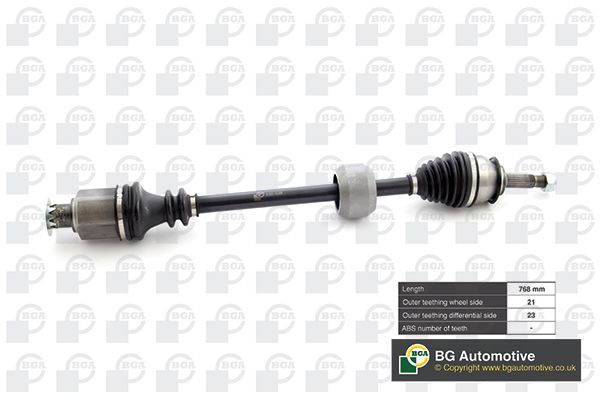 Wał napędowy BGA DS1500R