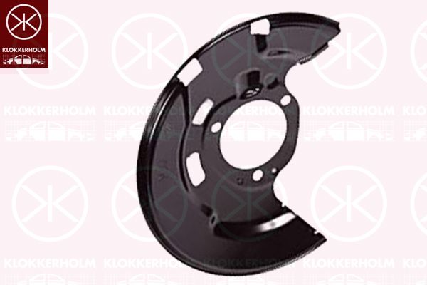 Panel rozbryzgiwujący, tarcza hamulcowa KLOKKERHOLM 5053373