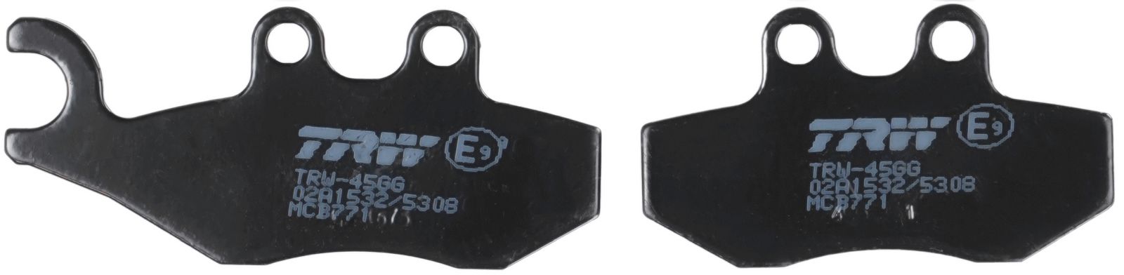 set placute frana,frana disc TRW Organic Allround MCB771