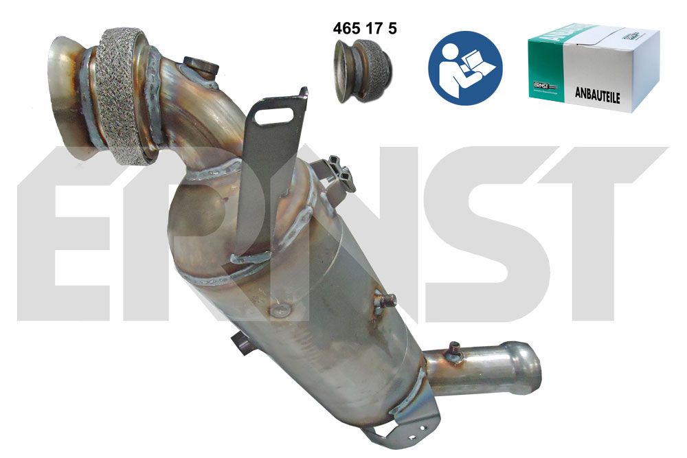 Filtru funingine/particule, sist.de esapament ERNST 910156