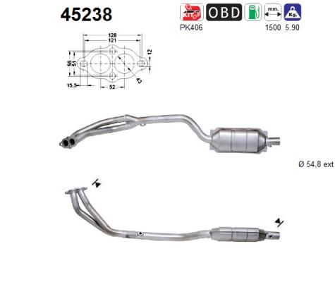 Katalizator AS 18301438090