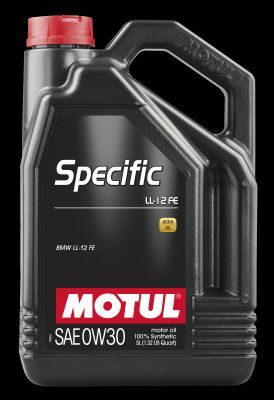 E-shop MOTUL Motorový olej SPECIFIC LL-12 FE 0W-30, 107302, 5L