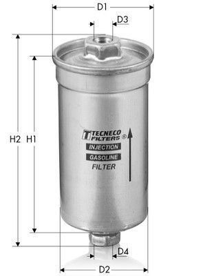 Filtr paliwa TECNECO FILTERS IN5