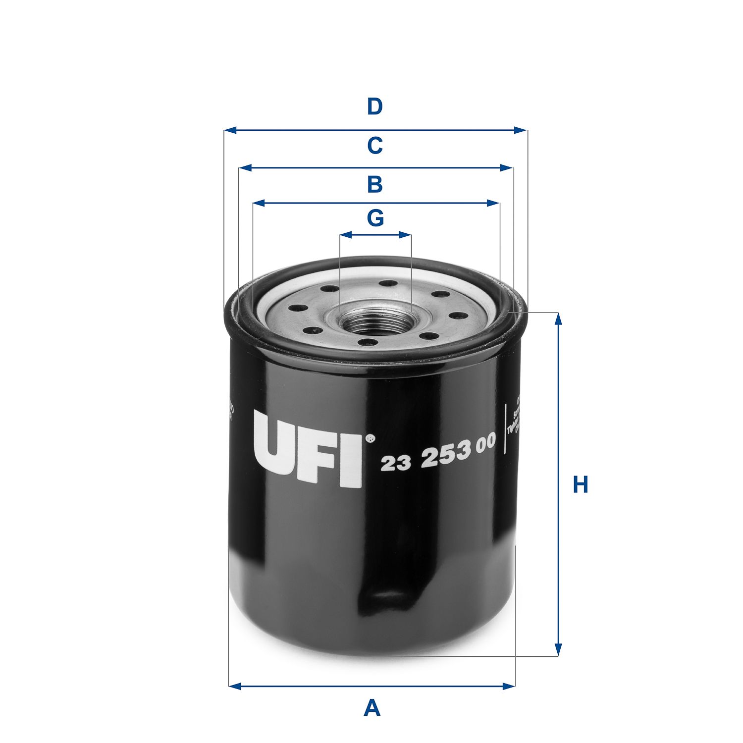 Olejový filtr UFI 23.253.00