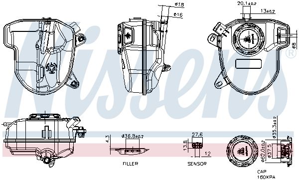 Vase d'expansion, liquide de refroidissement