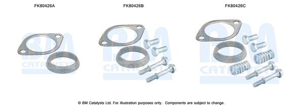 Zestaw montażowy, katalizator BM CATALYSTS FK80426