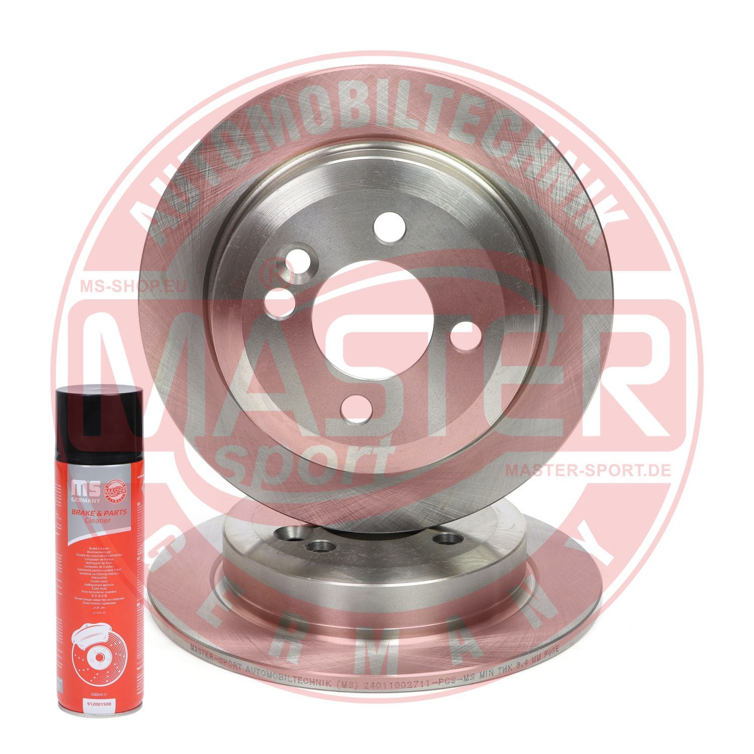 Tarcza hamulcowa MASTER-SPORT GERMANY 24011002711-SET-MSP