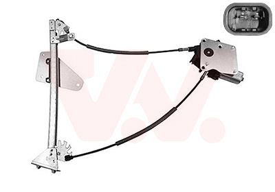Mecanism actionare geam VAN WEZEL 2759262