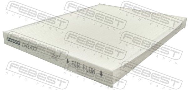 Filtr, wentylacja przestrzeni pasażerskiej FEBEST 1243-007