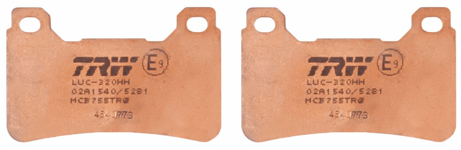 set placute frana,frana disc TRW Sinter Track Racing MCB755TRQ