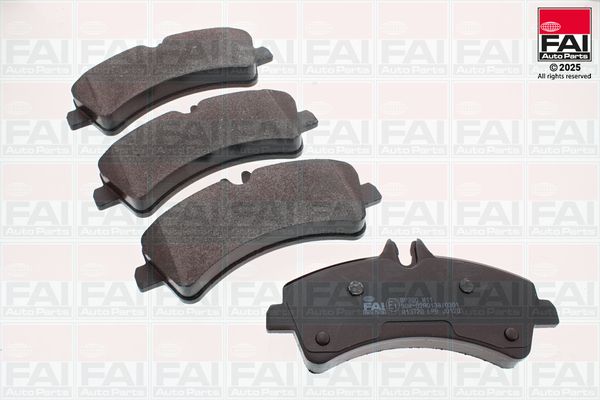 Zestaw klocków hamulcowych, hamulce tarczowe FAI AUTOPARTS BP390