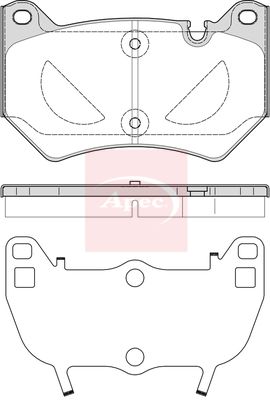 Apec - Front Brake Pad Set
