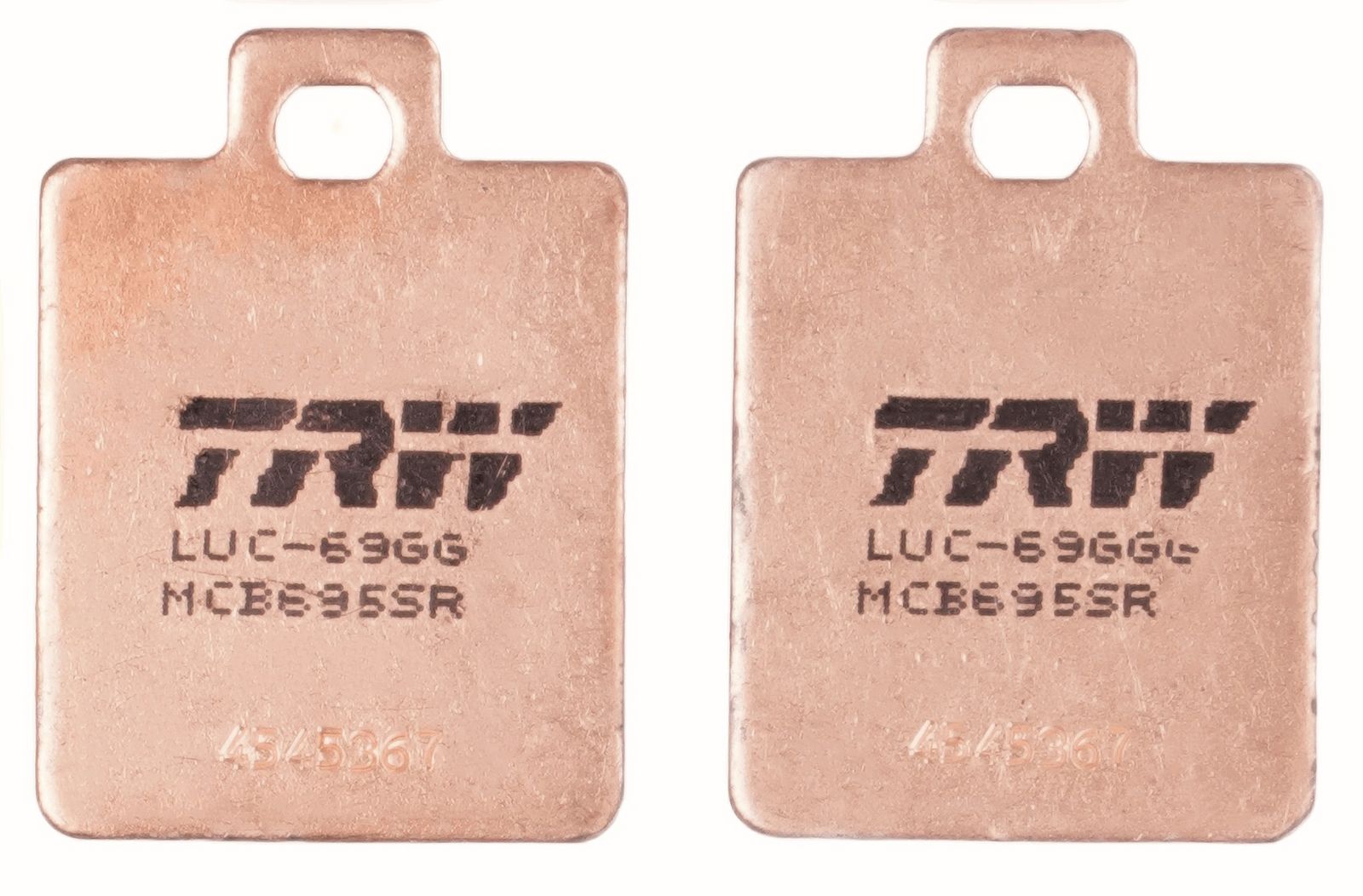 set placute frana,frana disc TRW Sinter Sportive Scooter MCB695SR