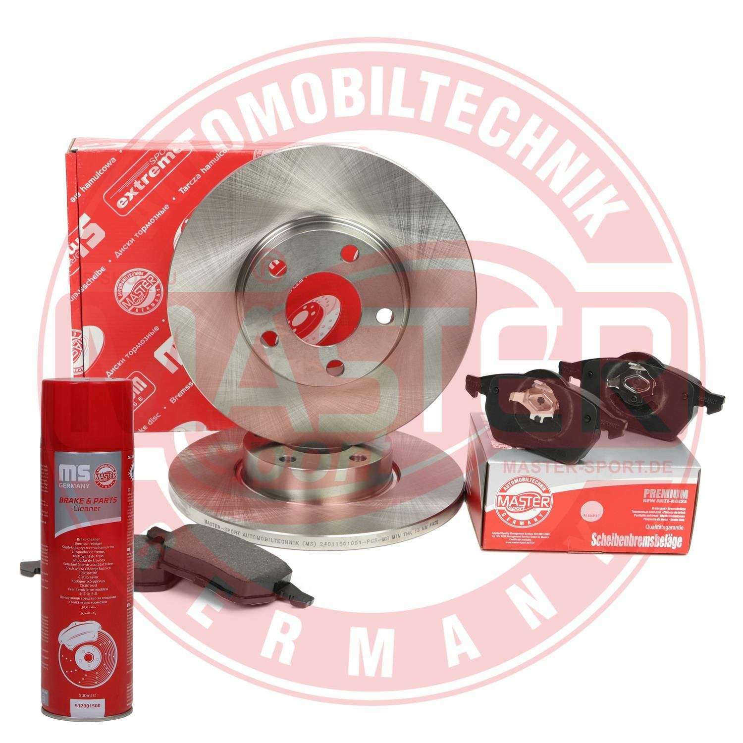 E-shop Sada bŕzd, Kotúčová brzda MASTER-SPORT GERMANY 201501050P