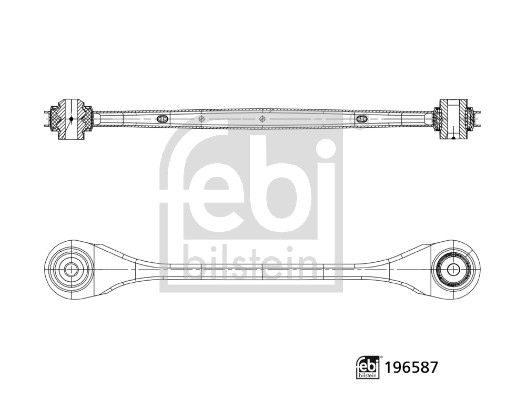 Brat, suspensie roata FEBI BILSTEIN 196587