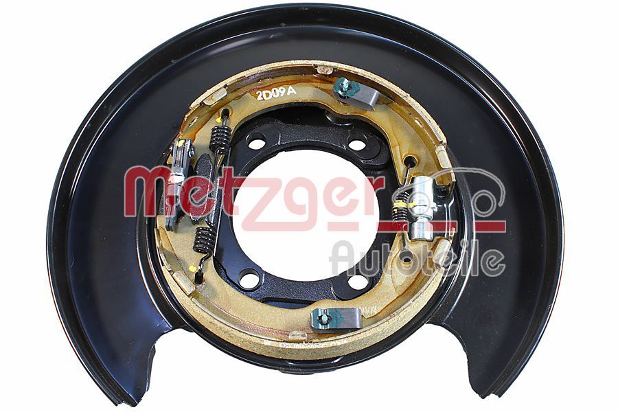 Płyta nożna układu hamulcowego METZGER AUTOTEILE 6117088