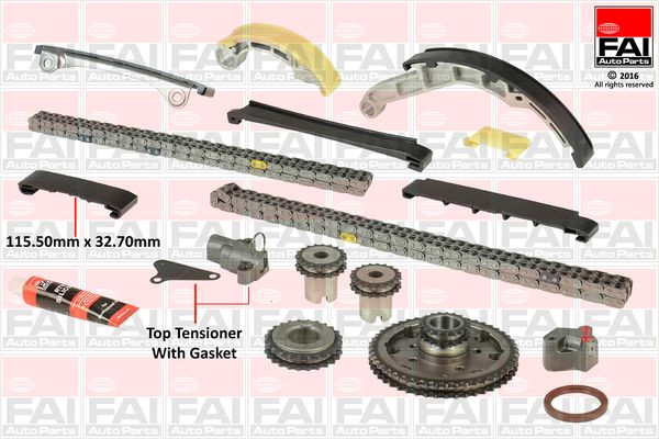 Sada rozvodovej reťaze FAI AUTOPARTS TCK42-06