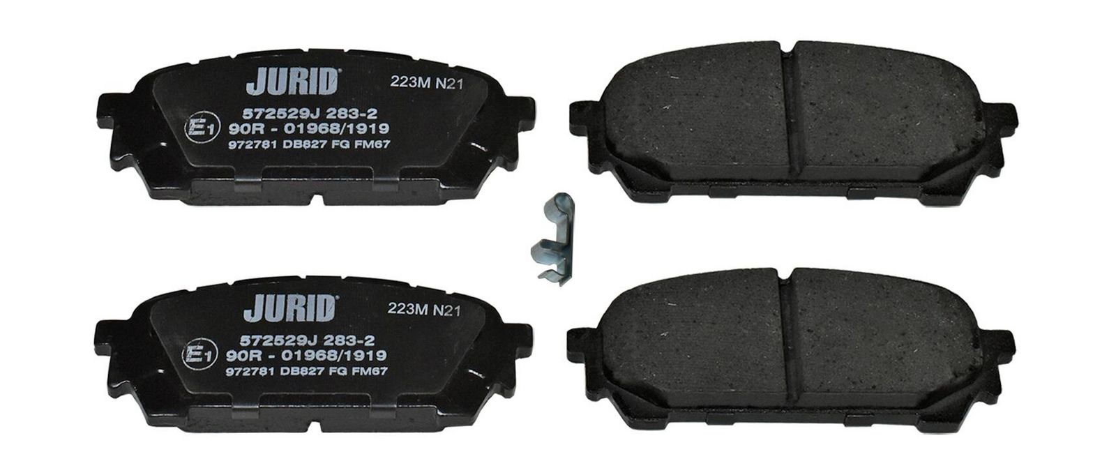 Комплект тормозных колодок, дисковый тормоз