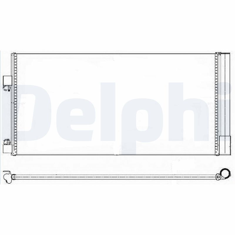 Kondenzátor klimatizácie DELPHI TSP0225638