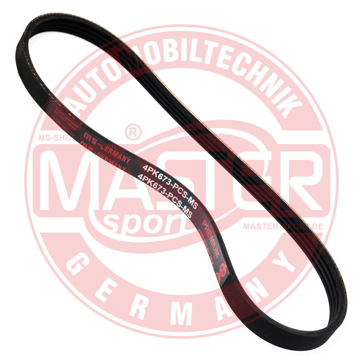 Pasek klinowy wielorowkowy MASTER-SPORT GERMANY 4PK673-PCS-MS