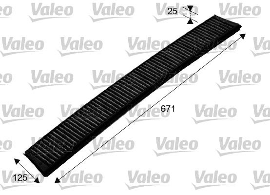 Filter vnútorného priestoru VALEO 698750