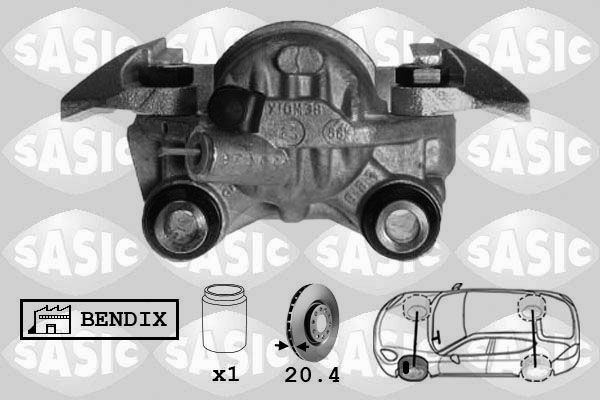 Zacisk hamulca SASIC SCA0024