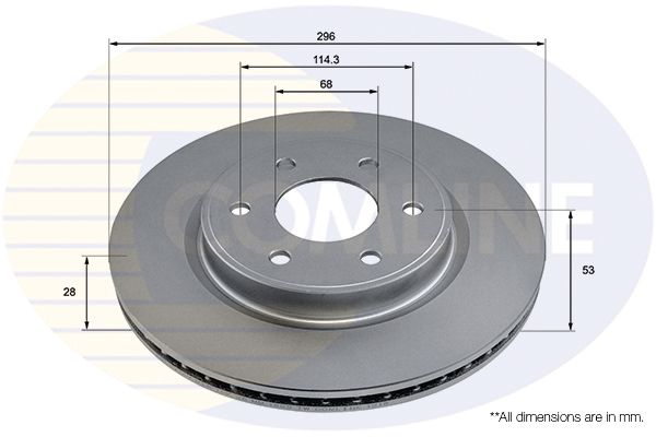 Tarcza hamulcowa COMLINE ADC2926V