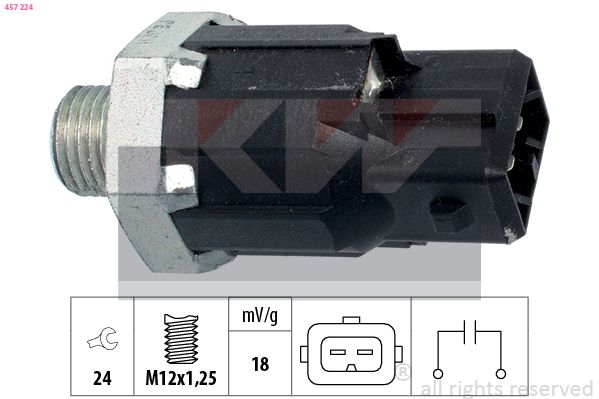 Czujnik spalania stukowego KW 457 224
