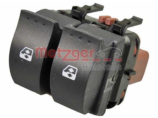 Przełącznik, podnośnik szyby METZGER AUTOTEILE 0916553