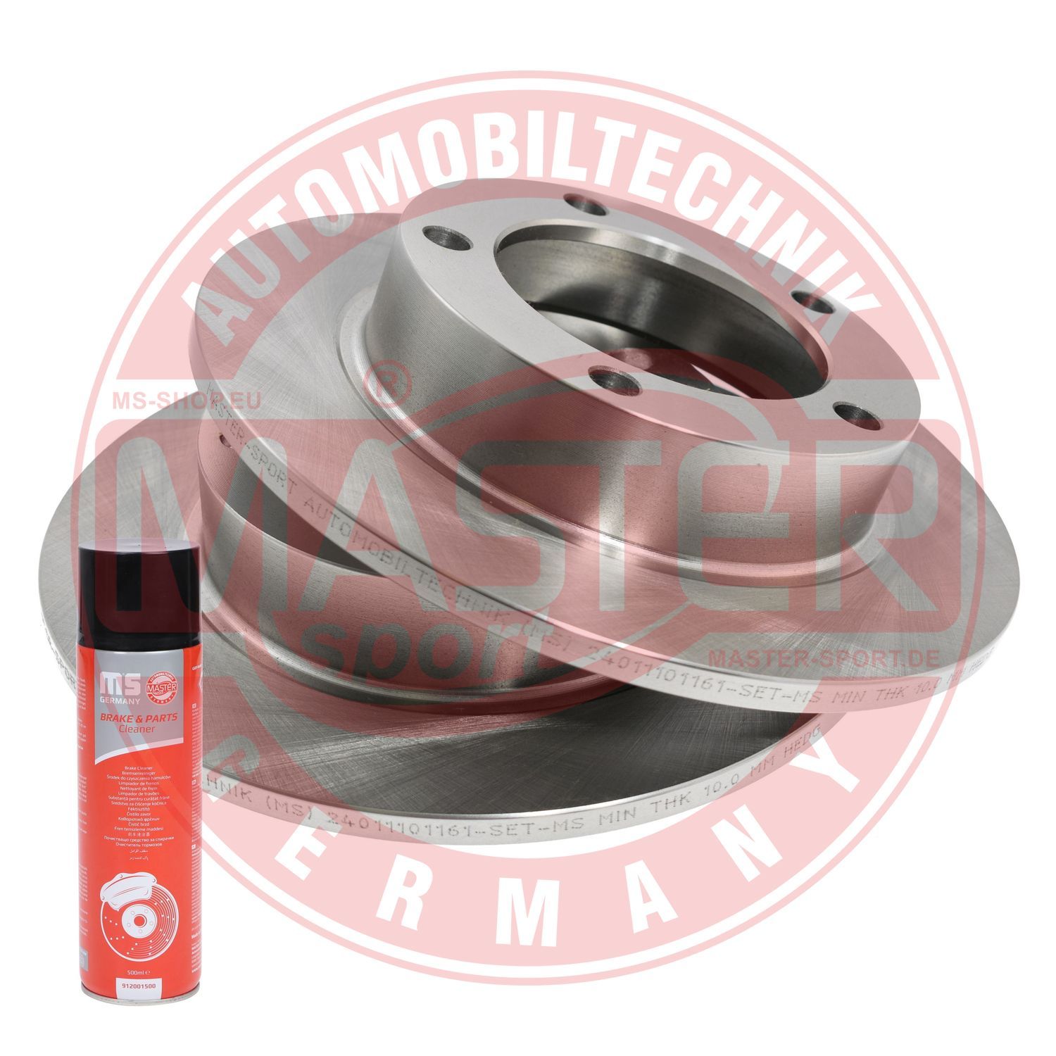 Tarcza hamulcowa MASTER-SPORT GERMANY 24011101161-SET-MSP