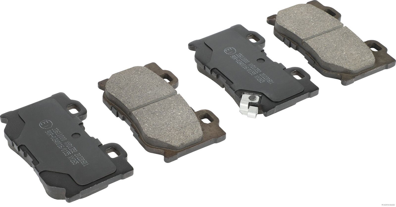 set placute frana,frana disc HERTH+BUSS JAKOPARTS J3611000