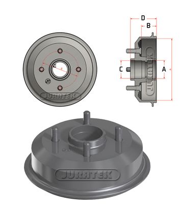 Juratek - Brake Drum