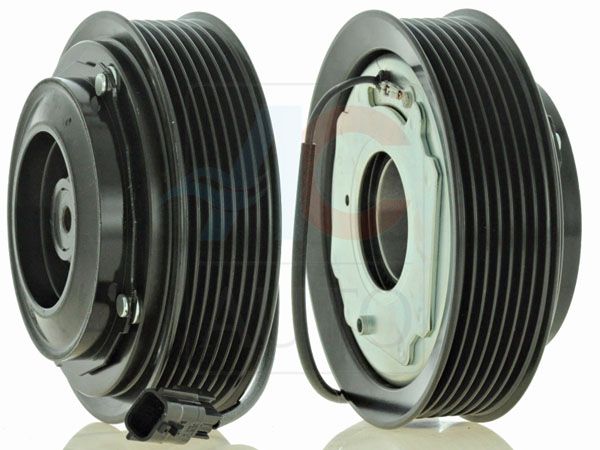 Embrayage magnétique, pour compresseurs de climatisation