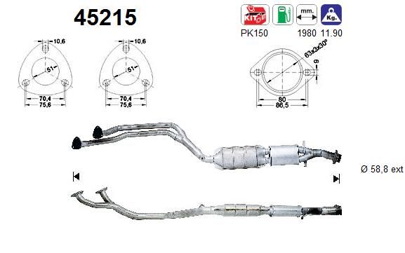 Katalizator AS 18301728260