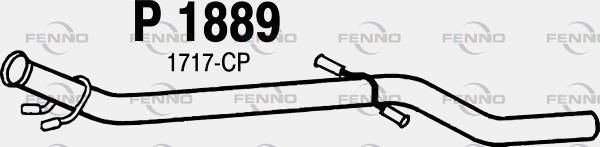 Rura wydechowa FENNO P1889