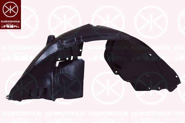 Poszycie, wnęka na koła KLOKKERHOLM 6017387