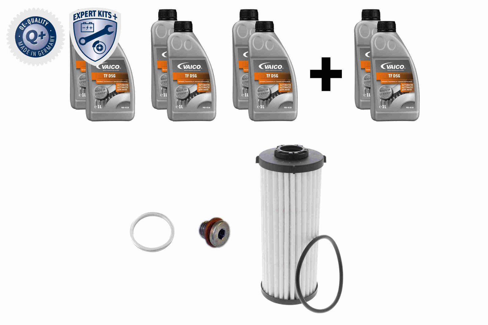 Zestaw części, wymiana oleju automatycznej skrzyni biegów VAICO V10-4991-XXL