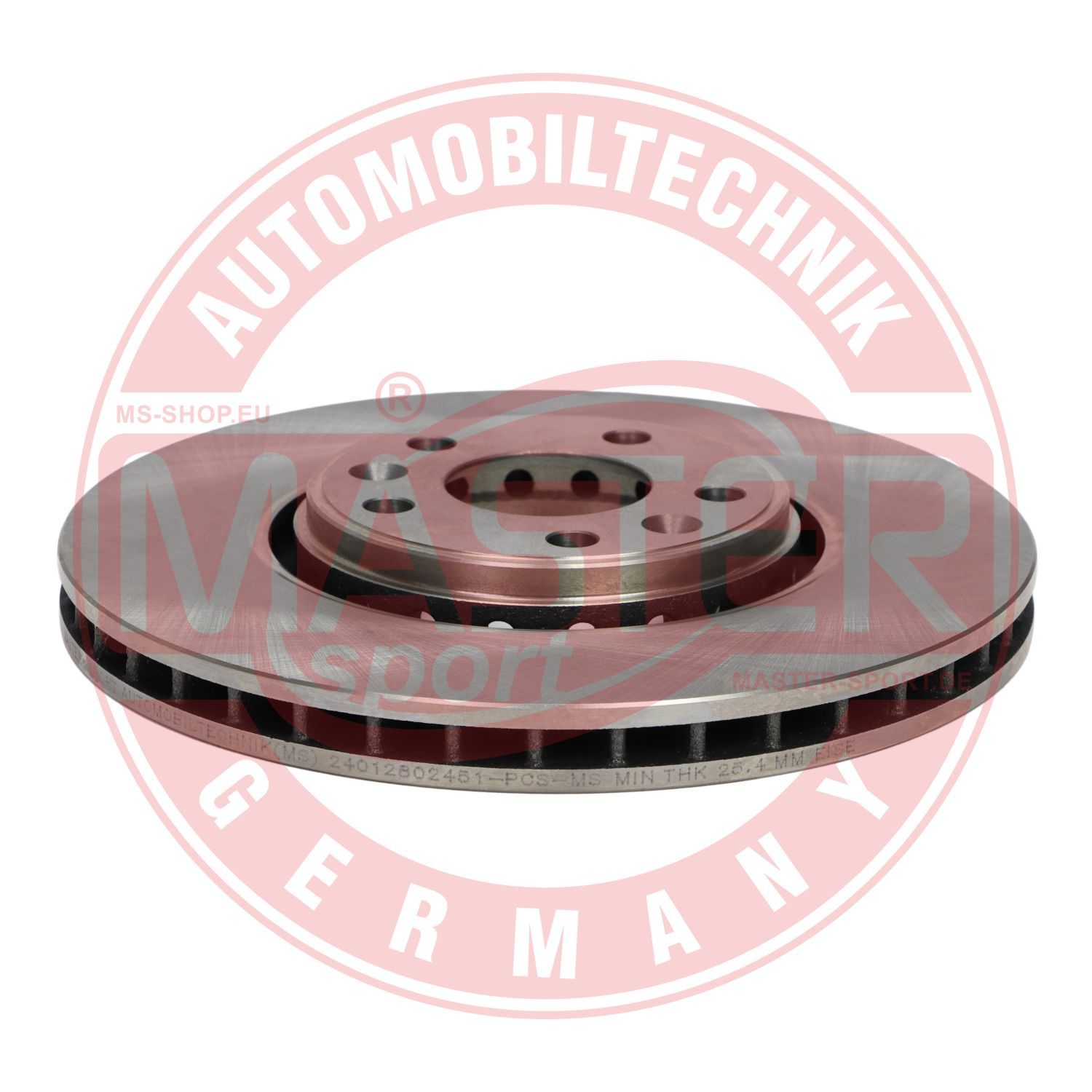 Tarcza hamulcowa MASTER-SPORT GERMANY 24012802451-PCS-MS