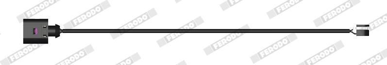 senzor de avertizare,uzura placute de frana FERODO FWI406