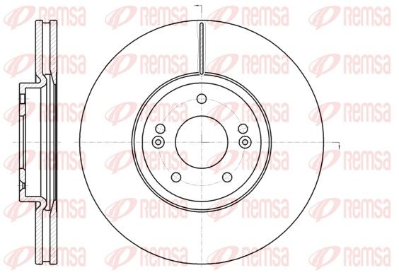 Brzdový kotouč REMSA 61102.10