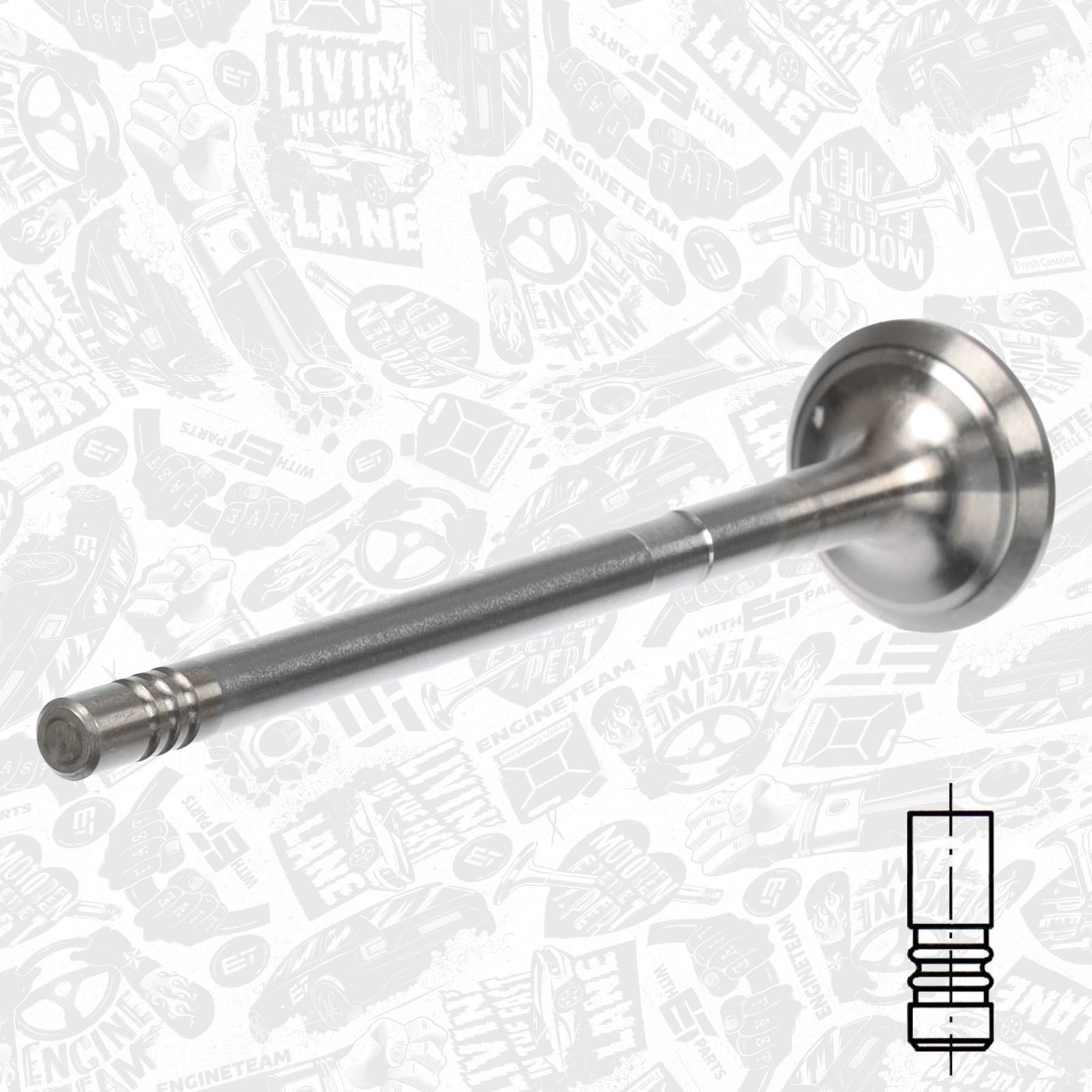 Supapa evacuare ET ENGINETEAM VE0173