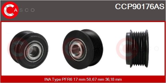 Levně Řemenice, generátor CASCO CCP90176AS