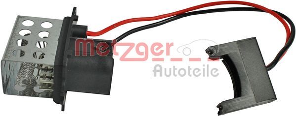Opornik, wentylator wewnętrzny METZGER AUTOTEILE 0917168